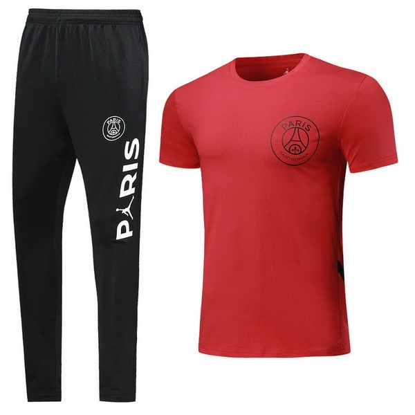 JORDAN Entrenamiento Paris Saint Germain Conjunto Completo 2018/19 Rojo Negro